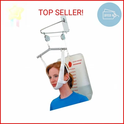 Corrector de postura DMI sobre la puerta y dispositivo de tracción cervical del cuello para física Foto 1 de 2