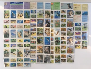 Lot 5 National Wildlife Conservation Bogen Tiermarken 1990, 91, 92, 93, 95 - Bild 1 von 21