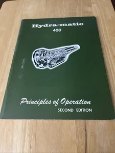 GM Hydramatic THM 400 Principles of Operation Training Manual 1965 1968 - Picture 1 of 4