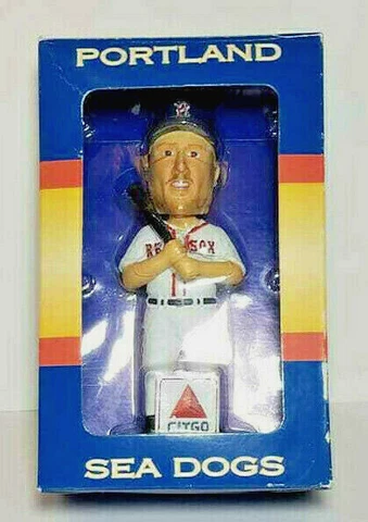 NOMAR GARCIAPARRA Portland Sea Dogs Boston Red Sox 2003 Bobblehead NIB Cover