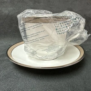 Lenox ONYX FROST Tasse und Untertasse Set **Neu mit Etikett** - Bild 1 von 6