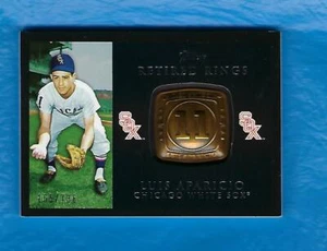 LUIS APARICIO 2012 TOPPS RETIRED RINGS MEDALLION CHICAGO WHITE SOX #165/736 - Picture 1 of 1