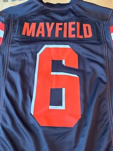NIKE ON FIELD BAKER MAYFIELD NFL CLEVELAND BROWNS DAWG POUND #6 JERSEY SZ S - Picture 1 of 7