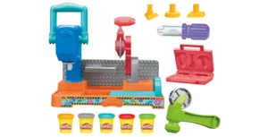 Banco de herramientas de sierra de sello de manitas juego de construcción juguetes para niños artesanías - Imagen 1 de 8