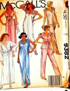 U PICK! MISSES & PLUS SIZE Vtg NIGHTGOWN BABY DOLLS PAJAMA Sew Pattern ~ UC - Picture 1 of 11