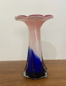 Murano / Murano Style Hand Blown Art Glass Vase - 24cm high - Picture 1 of 4