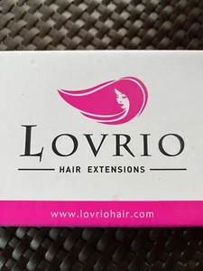 Lovrio Clip in Human Hair Extensions Streaked Blonde P12-613# 18 inch Open Box - Picture 1 of 12