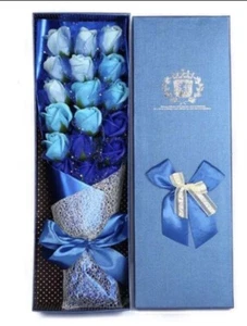 Soap Flower Bouquet Floral (Soap Rose) in gift box - Picture 1 of 1