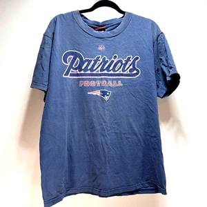 Camiseta De Colección New England Patriots Talla Grande NFL Usada/Desteñida - Imagen 1 de 3