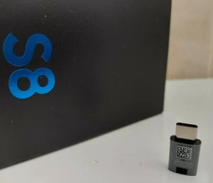 Genuine Samsung Galaxy S8 S9 S10 8+ 9+ 10+ Micro USB to Type-C Adapter Connector - Picture 1 of 8