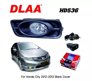 Lámpara antiniebla luz de conducción para Honda City 5ta generación 2012-2013 H11 55W 12V cubierta negra - Imagen 1 de 5