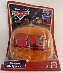 Disney Pixar Cars Supercharged Cruisin McQueen Pumpkin Blister Pack 1:55 pressofuso - Foto 1 di 8