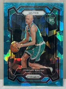 2023 Panini Prizm Basketball Jordan Walsh Teal Numbered # 180 / 225 Celtics - Picture 1 of 2