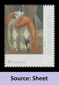 Canada 3092c Great Canadian ILLUSTRATORS Blair Drawson P single MNH 2018 - Picture 1 of 1