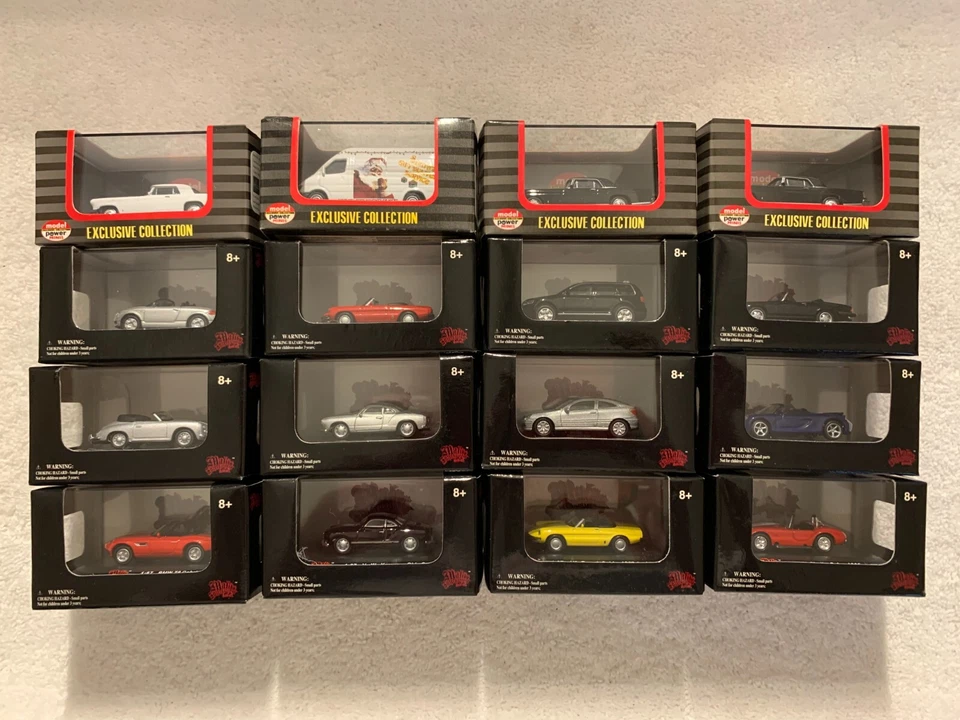 Model Power or Malibu HO Scale Minis Collectible Car 1/87 each sold separately - Image 1 of 1