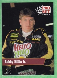 1991 Pro Set Racing #86 Bobby Hillin Jr. Driver NASCAR - Picture 1 of 2