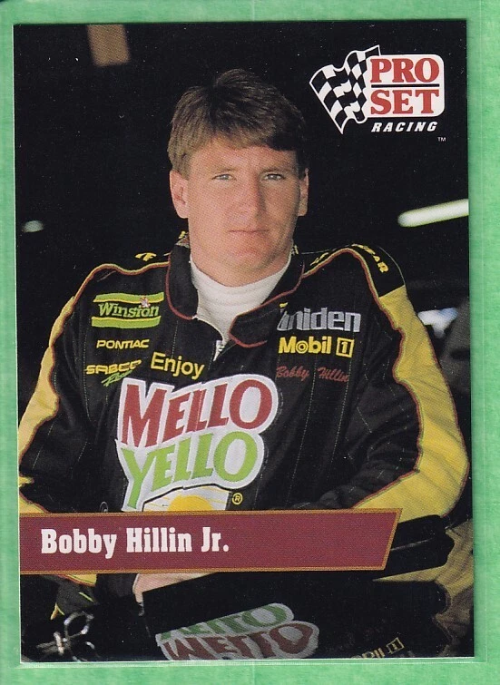 1991 Pro Set Racing #86 Bobby Hillin Jr. Driver NASCAR - Image 1 of 2