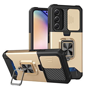 Case For Samsung S23 Ultra S22 S21 A54 A34 A33 A52 Armor Shockproof Stand Cover