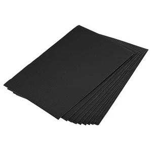 25 Stück Wellpappebögen 11.8 Zoll x 7.87 Zoll Karton Schwarz für Heimwerker - Bild 1 von 5