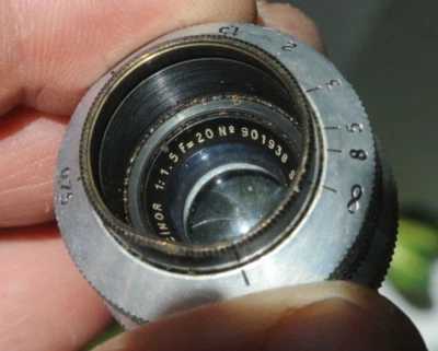 Som Berthiot Cinor 20mm f/1.5 - Fast 16mm cine Lens Bayonet mount - Image 1 of 4