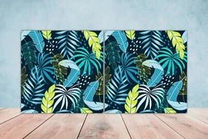 Tropische Blätter Keramik Pflanze Wandfliesen Küche Dusche Backsplash Tropic Fliesen - Bild 1 von 6