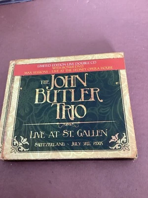 THE JOHN BUTLER TRIO Live at St. Gallen Switzerland 2005 Ltd Ed Double CD & DVD - Image 1 of 2