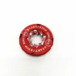 Car Start Stop Button Cover Engine Ignition Starter Switch Protector Cover Decor - Picture 1 of 9