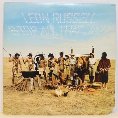 Leon Russell – Stop All That Jazz 1974 Shelter SR-2108 Classic Rock Vinyl LP EX Foto 1 de 4