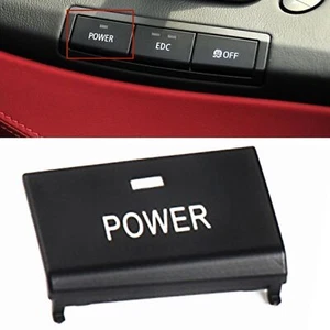 1x Tapa botón de encendido interruptor consola central para BMW Serie 3 E90 E92 M3 13-08 2012 - Imagen 1 de 5