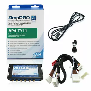 Amplificador de integración PAC AmpPRO AP4-TY11 para Toyota Lexus 02-14 con amplificador prem JBL - Imagen 1 de 6