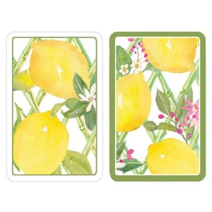 2 Decks Caspari Bridge Spielkarten - Spielkarten - Limoncello - Bild 1 von 1
