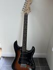 Fender Squire Stratocaster Electric Guitar With Gig Bag And 10G Frontman Amp
