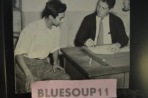 Vintage 1950'S COUNSELING BROOKLYN NY Westinghouse High School PHOTOGRAPH - Picture 1 of 4