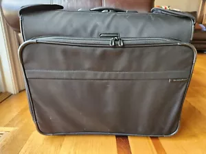 Briggs & Riley Baseline Deluxe Wheeled Garment Bag. Style U376-4. - Picture 1 of 24