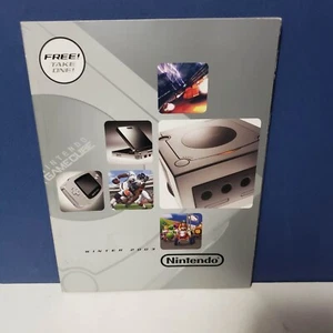 Nintendo Winter 2003 Product Catalog Book Retro Ads Pokemon F-zero Kirby & More! - Foto 1 di 7