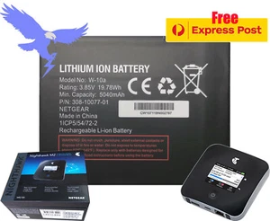 Replace Battery for Telstra Nighthawk M2 MR2100 Netgear 4G Modem W-10a Free Exp - Picture 1 of 1