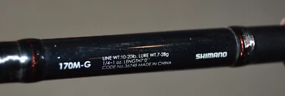 Shimano Zodias Baitcast caña de pescar 7' mediana 170m-g CI4+ NUEVO Foto 1 de 4