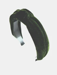 Samt Stirnband Twist Knoten Stil Starr Flexibel Kunststoff Urlaub Stirnband  - Bild 1 von 31