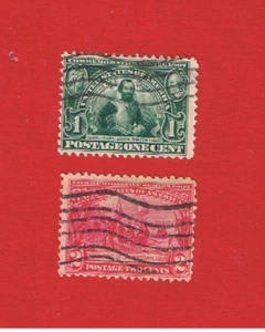 #328-329 F-VF used Jamestown Free S/H - Picture 1 of 1