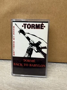 Torme Back To Babylon Cassette Tape Metal Blade Records Vintage 1989 - Imagen 1 de 2