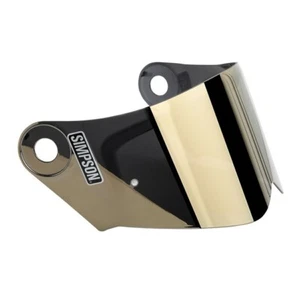 Simpson Darksome Motorradhelm Visier - Gold Mirror - Bild 1 von 1