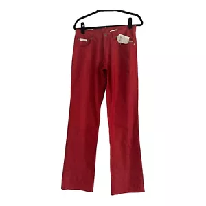 Karl Kani Vintage Street Urbanwear Pant Size 6 NWT KK RN#57186 Red Jeans NEW HTF - Picture 1 of 16