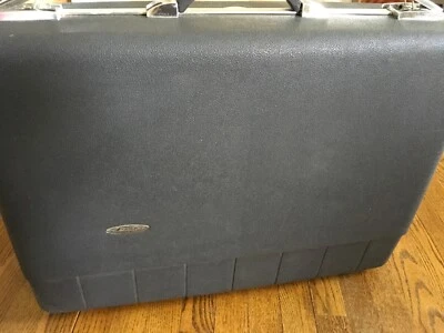 Maleta equipaje y divisor vintage Sears Hardshell Forecast 24" Foto 1 de 4