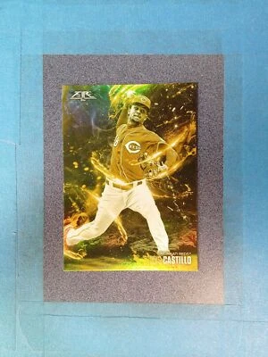 FB65) 2018 Topps Fire LUIS CASTILLO #FT-9 Cincinnati Reds-F - Image 1 of 2