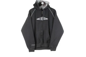 Sudadera con Capucha Umbro Vintage Cremallera Completa Talla M Cuello Redondo Pullover Jersey 00s Estilo Deportivo - Imagen 1 de 5