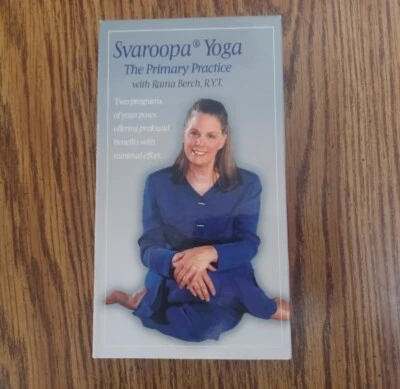 Svaroopa Yoga The Primary Practice with Rama Berch VHS - Image 1 of 3