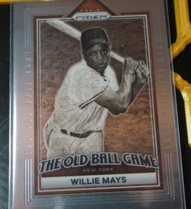 2023 Panini Prizm Baseball The Old Ball Game Willie Mays #OBG12 - Picture 1 of 2