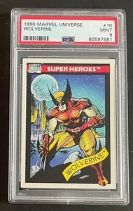 1990 Marvel Universe WOLVERINE #10 PSA 9 Mint - Bild 1 von 2