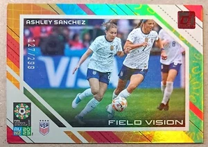 2023 Donruss FIFA Womens World Cup FIELD VISION RED #24 Ashley Sanchez 127/299 - Picture 1 of 2