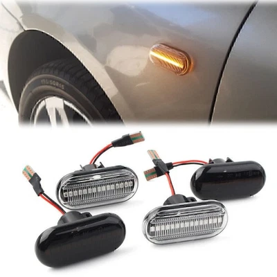 Dynamic LED Side Marker Indicator Light Fit For Renault CLIO Twingo Dacia Duster Foto 1 de 4